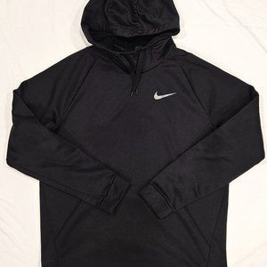 NIKE THERMA FIT HOODIE COWL NECK BLACK EUC LARGE